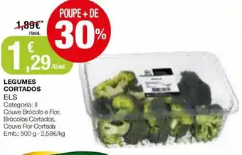 Intermarché Legumes Cortados ELS 500g promoção