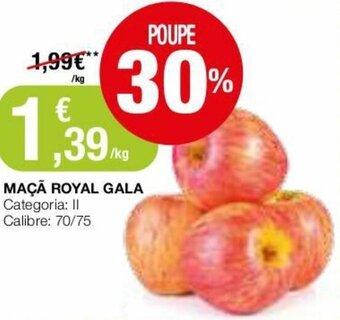 Intermarché Maçã Royal Gala 70/75 promoção