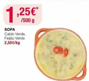 Intermarché Sopa 500g promoção