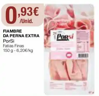Fiambre da Perna Extra PorSi 150g