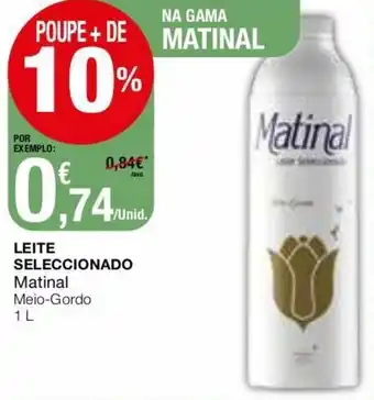 Intermarché Leite Seleccionado 1L promoção