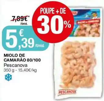 Intermarché Miolo de Cararão 80/100 Pescanova 350g promoção