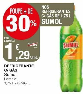 Refrigerante C/Gás Sumol 1,75L