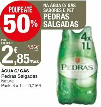 Água C/Gás Pedras Salgadas 4x1L
