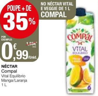 Intermarché Néctar Compal 1L promoção
