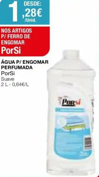 Água P/Engomar Perfumada PorSi 2L