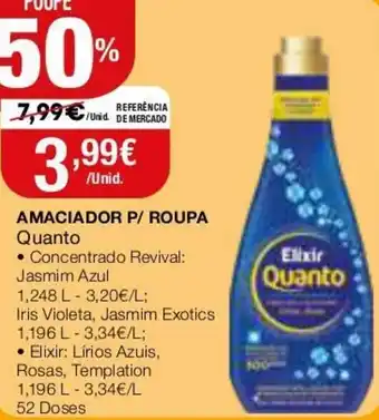 Intermarché Amaciador P/ Roupa Quanto promoção