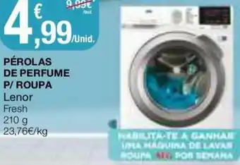 Intermarché Pérolas de Perfume P/Roupa Lenor 210g promoção