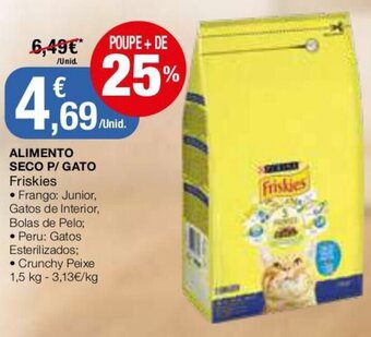 Alimento Seco P/ Gato Friskies 1,5kg