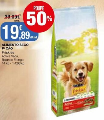 Intermarché Alimento Seco P/ Cão Friskies 14kg promoção