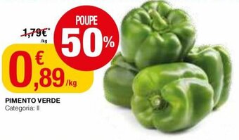 Intermarché Pimento Verde promoção