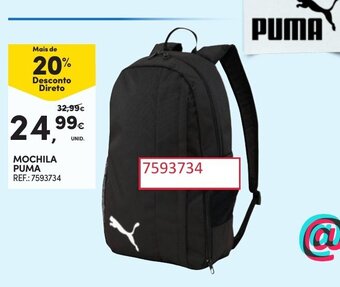 Continente MOCHILA PUMA promoção