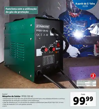 Lidl Máquina de Solar PFDS 120 A2 promoção