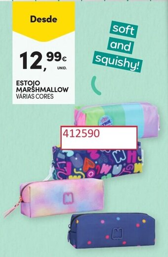 Continente ESTOJO MARSHMALLOW VÁRIAS CORES promoção