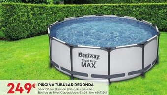 Bricomarché PISCINA TUBULAR REDONDA promoção