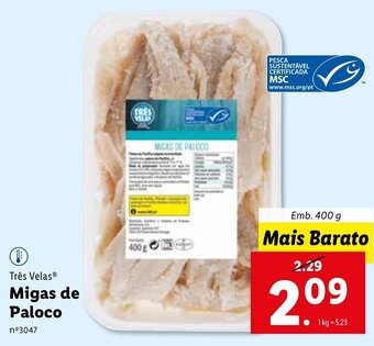 Lidl Migas de Paloco 400g promoção