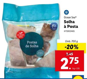 Lidl Solha à Posta 700g promoção