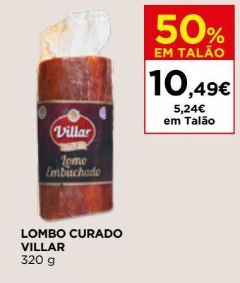 El Corte Inglés Lombo de porco promoção