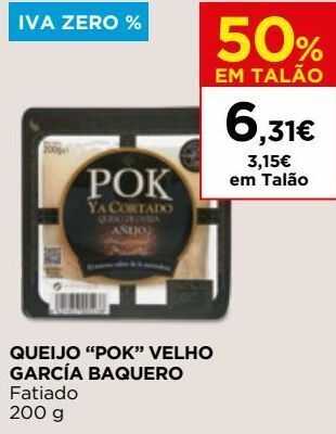 El Corte Inglés Queijos garcía baquero promoção