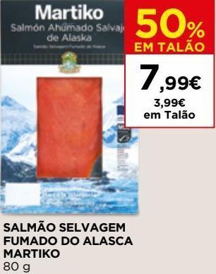El Corte Inglés Salmão fumado martiko promoção