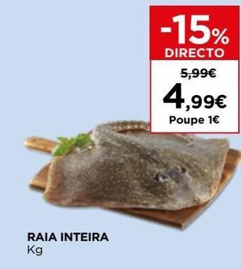 El Corte Inglés Peixe promoção