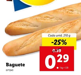 Baguete 210g