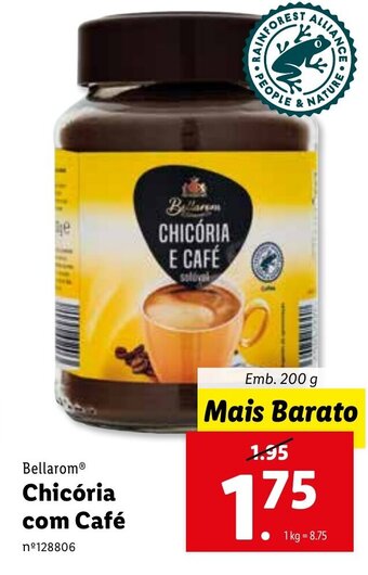 Lidl Bellarom Chicória com Café 200g promoção