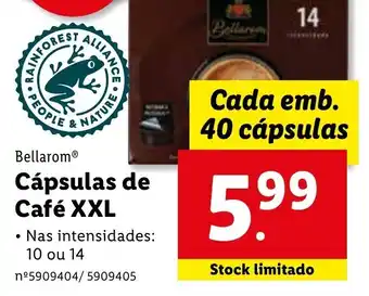 Bellarom Cápsulas de Café XXL 10 ou 14
