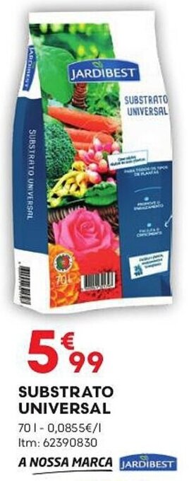 Bricomarché SUBSTRATO UNIVERSAL promoção