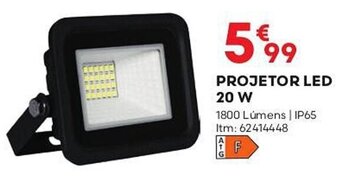Bricomarché PROJETOR LED 20 W promoção