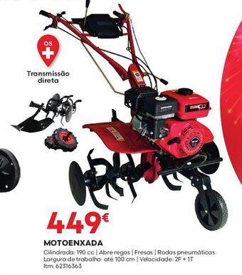 Bricomarché MOTOENXADA promoção
