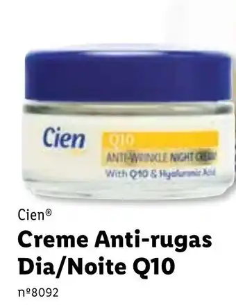 Cien Creme Anti-Rugas Dia/Noite Q10 50ml