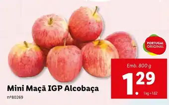 Lidl Mini Maçã IGP Alcobaça 800g promoção