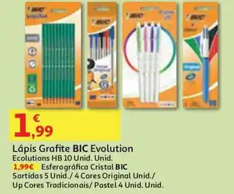 Auchan Lápis Frafite BIC Evolution promoção