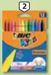 Auchan Lápis de Cera BIC Kids 12 Unid promoção
