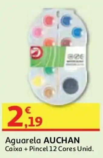Auchan Aguarela Auchan promoção