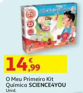 O Meu Primeiro Kit Química Science4You Unid