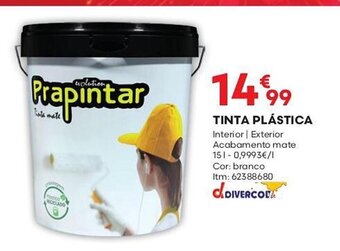 TINTA PLÁSTICA