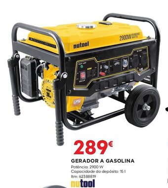 Bricomarché GERADOR A GASOLINA promoção