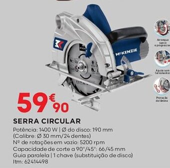 Bricomarché SERRA CIRCULAR promoção