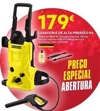 LAVADORA DE ALTA PRESSÃO K4