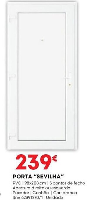 Bricomarché PORTA "SEVILHA" promoção