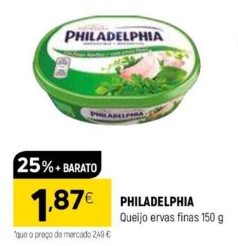 Coviran PHILADELPHIA Queijo ervas finas 150 g promoção