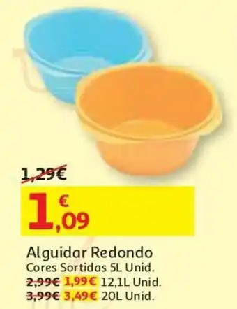 Auchan Alguidar Redondo 5L promoção