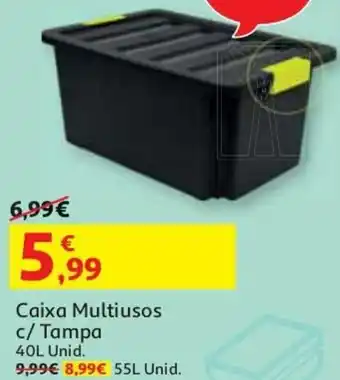 Caixa Multiusos C/ Tampa 40L