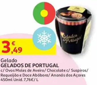 Auchan Gelado Gelados de Portugal 450ml promoção