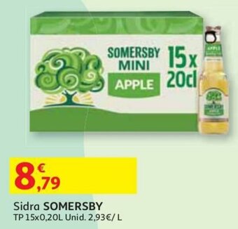 Auchan Sidra Somersby TP 15x0,20L promoção