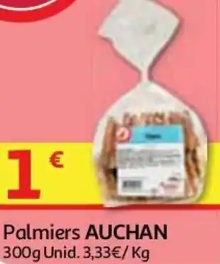 Auchan Palmiers Auchan 300g promoção