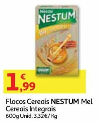 Auchan Flocos Cereais Nestum Mel 600g promoção