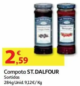Auchan Compota St. Dalfour 284g promoção